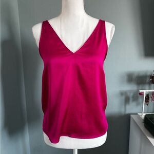 Old Navy Women's Fuchsia Camisole XS SATIN